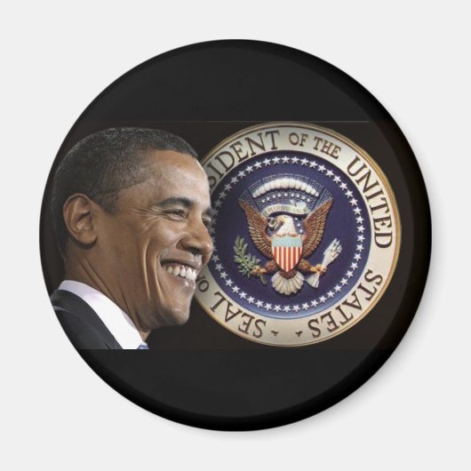 Aimant Obama garde l'investiture (Devant)