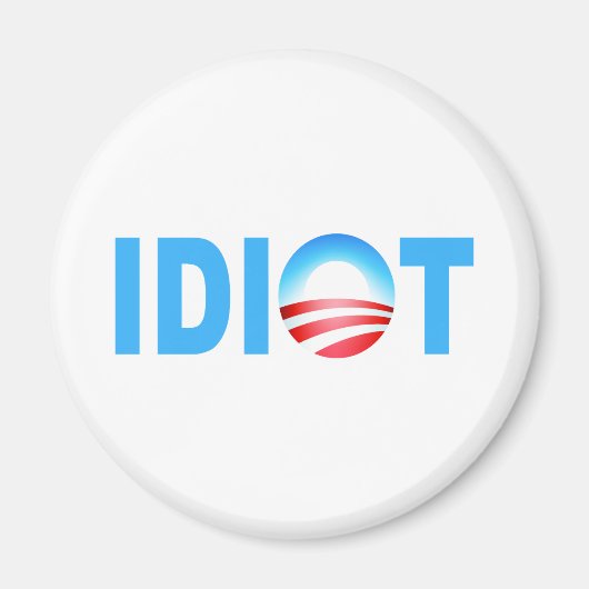 AIMANT OBAMA IDIOT (Devant)