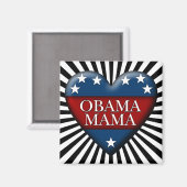Aimant obama mama (Recto/Verso)