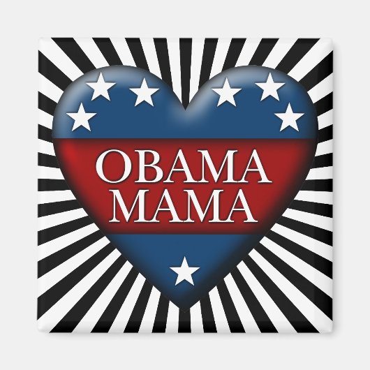 Aimant obama mama (Devant)