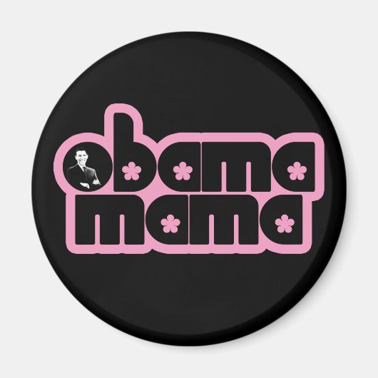 Aimant obama mama (Devant)