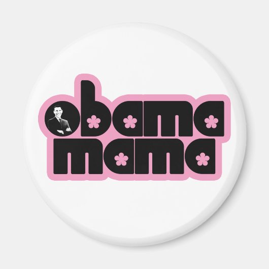Aimant obama mama (Devant)