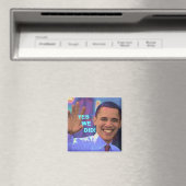 Aimant Obama Oui ! (In Situ (Lave-vaisselle))
