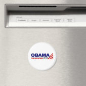 Aimant Obama pour le président 2008 (In Situ (Lave-vaisselle))