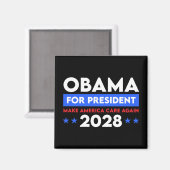 Aimant Obama pour le président 2028 redonne aux Etats-Uni (Recto/Verso)