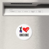 Aimant OBI OBI - I Love (In Situ (Lave-vaisselle))