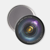 Aimant Objectif d'appareil photo (Recto/Verso)
