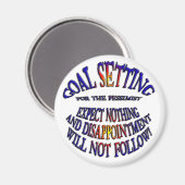 Aimant Objectif : Rien à attendre (Recto/Verso)