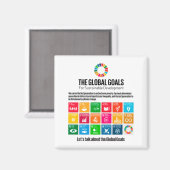 Aimant Objectifs de durabilité Inspirationnelle moderne e (Recto/Verso)