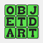 Aimant Objet d'Art, Objet d'Art (Devant)