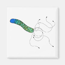 Objet microbe à plumes