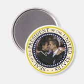 Aimant Objets de collection du président Obama (Recto/Verso)