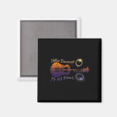 Aimant Obscurité Mon vieil ami Éclipse solaire (Recto/Verso)
