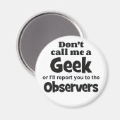 Aimant Observateurs geeks bf (Recto/Verso)