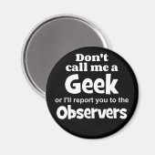 Aimant Observateurs geeks wf (Recto/Verso)