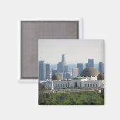 Aimant Observatoire Griffith et centre-ville de Los Angel (Recto/Verso)