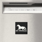 Aimant Obsession du cheval (In Situ (Lave-vaisselle))