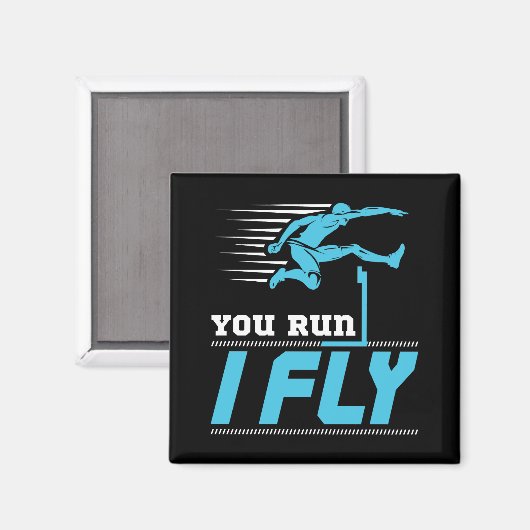 Aimant Obstacles Que Vous Exécutez En Vol Hurdler Track F (Recto/Verso)