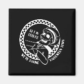 Aimant Obtenez Dans Les Perdants Lazy Costume Halloween F (Devant)