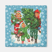 Aimant Obtenir l'arbre de Noël (Devant)