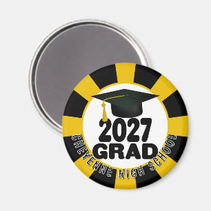 Aimant Obtention du diplôme de la promotion 2027 en gras