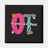 Aimant Occupational Therast Retro Checkered Ot Graduation (Devant)