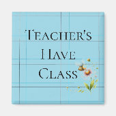 Aimant Occupé Apprendre Enseignant d'Abeille ont classe (Devant)