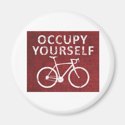 Aimant Occupe-toi de toi (Devant)