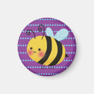 Aimant Occupés mignons gaffent l'abeille