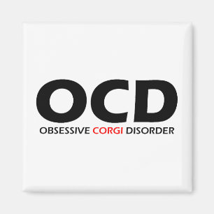Aimant OCD - Trouble corgi obsessif