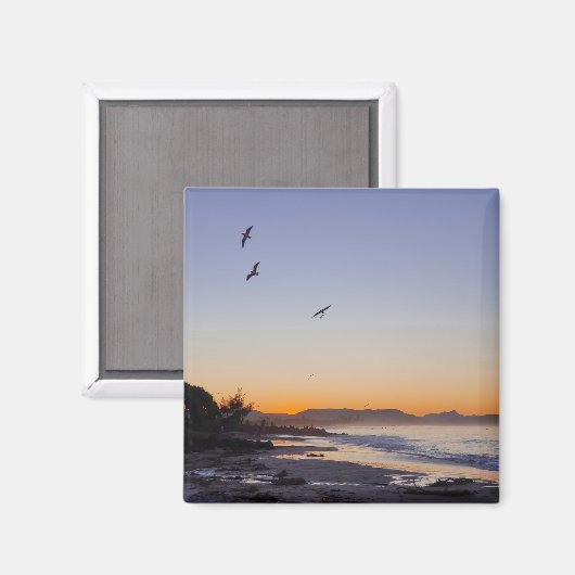 Aimant Ocean Beach Sunset (Recto/Verso)