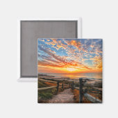 Aimant Ocean Beach View (Recto/Verso)