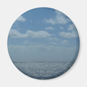 Aimant Océan bleu de la mer des Caraïbes