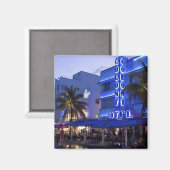Aimant Ocean Drive, South Beach, Miami Beach, 2 (Recto/Verso)