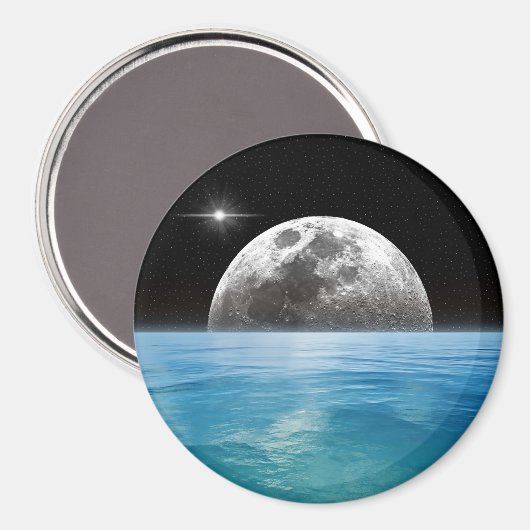 Aimant Océan lunaire (Recto/Verso)