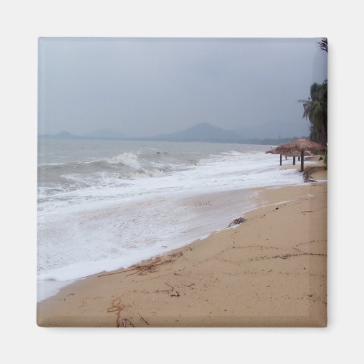 Aimant océan, nature, eau, ciel, voyage, plage, terre (Devant)