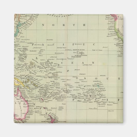 Aimant Océan Pacifique 11 (Devant)