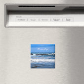 Aimant Océan Pacifique Bleu Avec Nom (In Situ (Lave-vaisselle))