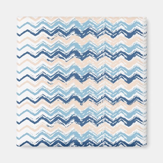 Aimant Ocean Waves Chevron (Devant)