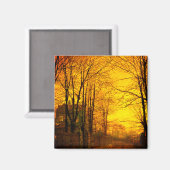 Aimant Octobre Afterglow John Atkinson Grimshaw (Recto/Verso)