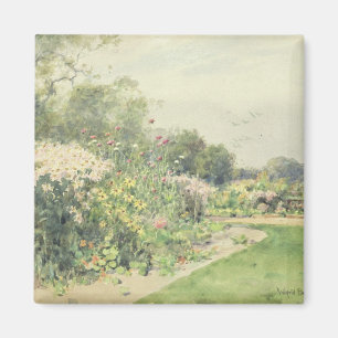 Aimant Octobre Fleurs