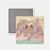 Aimant Octopus et Sandcastle (Recto/Verso)