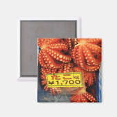 Aimant Octopus Tako た こ marché de poisson Tsukiji, Tokyo, (Recto/Verso)