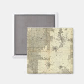 Aimant Octroi de terres Washington et Oregon (Recto/Verso)