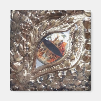 Aimant oculaire de dragon d'or