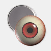 Aimant oculaire rouge (Recto/Verso)