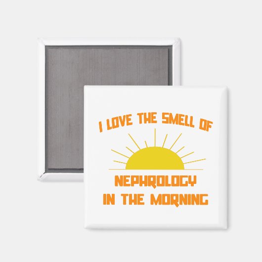 Aimant Odeur de néphrologie le matin (Recto/Verso)