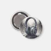 Aimant Odeur musicale pour écouteurs (Recto/Verso)