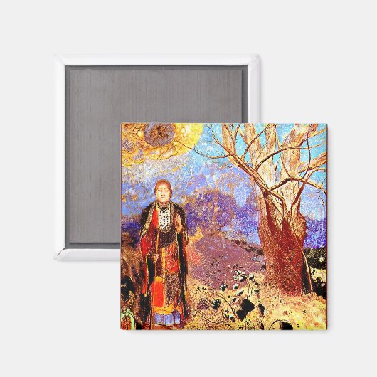 Aimant Odilon Redon - Bouddha (Recto/Verso)
