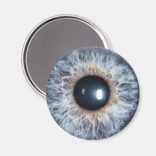 Aimant oeil bleu (Recto/Verso)